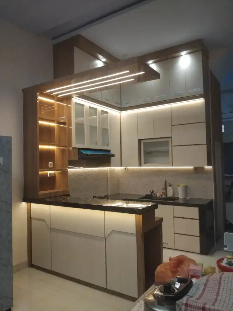 Kitchen set medan (Bahan HMR board)