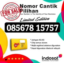 Nomor Cantik INDOSAT 11 DIGIT ABAB 5757 RAPI