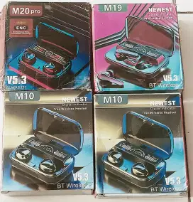 TWS M10/M19/M20 SUPERBASS,JERNIH,CUCI GUDANG (BISA COD)