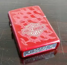 Zippo Harley Davidson Red