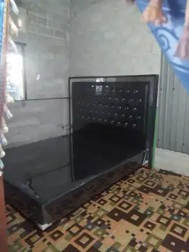 Promo 1 set divan cermin+ springbed uniliend