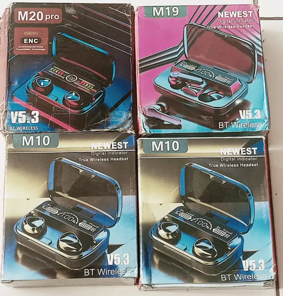CUCI GUDANG TWS M19/M10/M20Pro NEW (BISA COD)