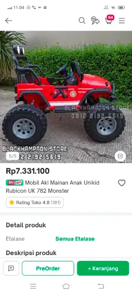 Mobil aki besar uk782