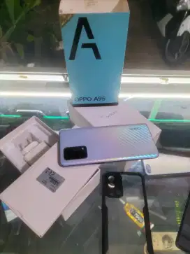 Oppo  A95  ram 8+8gb inter 128gb mulus bgt lengkap