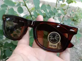 Kacamata rayban coklat glossy