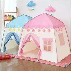 Tenda Anak Bentuk Model Rumah Window Tenda Bermain Princess Castle