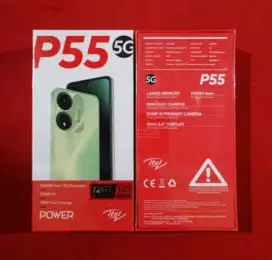 Itel P55 5G 6+6/128gb baru garansi resmi bisa TT Kredit