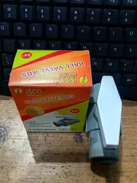 Stop Kran Pegangan PVC 3/4 Merek ISCO