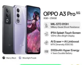 NEW OPPO A3 PRO 5G