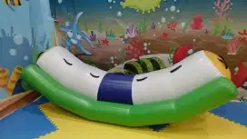 Trampoline dan banana boat