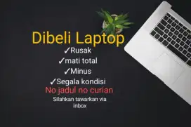 laptop rusak mati minus