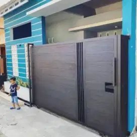 Kanopi minimalis,pintu minimalis,tralis