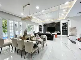 ANA Rumah furnish lt 239m2 type modern 3.5lt kavling polri jelambar