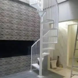 Tangga putar   .