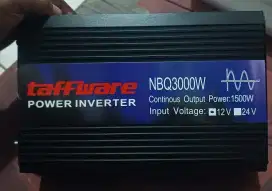 INVERTER  12 VOLT AKI  KE  220 LISTRIK.   1.4 JT  BUAT YG SERIUS AJ.