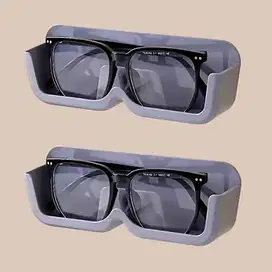 240715J Tempat Penyimpanan Kacamata Gandung Glasses Wall Holder Grey