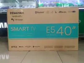 HISENSE ANDROID TV DIGITAL FULL HD 40 INCHI BARU. GARANSI RESMI. COD