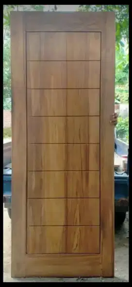 Pintu Jati Minimalis