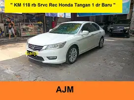 Hnd Accord VTI-L Km 118 rb Srvc Rec Honda Pakai 2014 AT Tgn 1 dr Baru