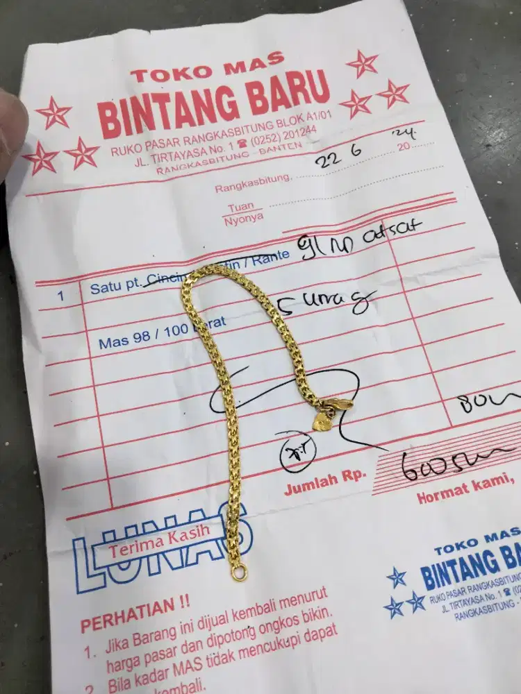 Terima jual beli emas dan berlian
