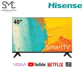 Hisense 40 Vidaa Smart TV 40E4H - Full HD - Bezelless - Dolby Audio R