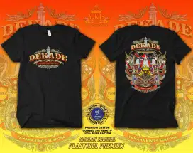 Kaos RX king 1 Dekade Yamaha King Serpong