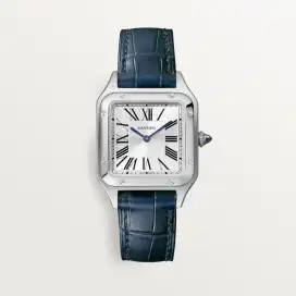 Cartier Santos Dumont Steel 'S' Size 27,5 - New in Box