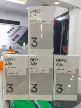 Oppo A3x baru tahan banting n air ram 4+4/64