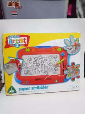 Mainan Edukasi elc super scribbler mainan  papan tulis magnet