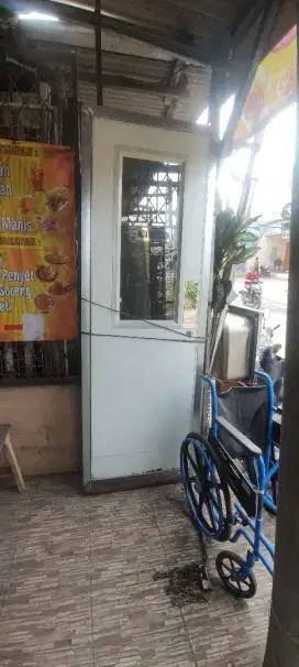 PINTU PANEL BESI (BAHAN FULL BESI)