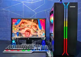 PC siap pakai fulset layar LED