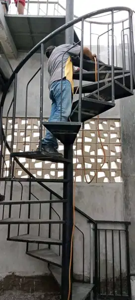 Tukang spesial kanopi pager tralis tangga putar atap galvalume talang
