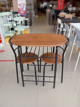 MEJA MAKAN SET 2 KURSI