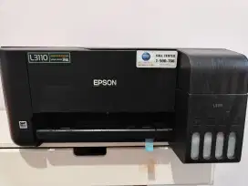 Print Epson L3110 bekas. Tinta terisi full (Ori)