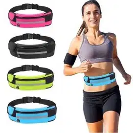 Tas Ikat Pinggang Lari Water Proof 1 Kantung / Go Belt / Running Belt