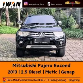 2013 Mitsubishi Pajero Exceed 2.5 AT Diesel