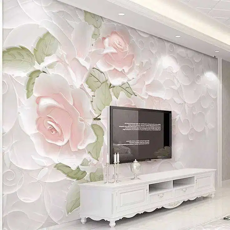 Pesan wallpaper dinding 3d custom toko jual dan pasang gorden murah
