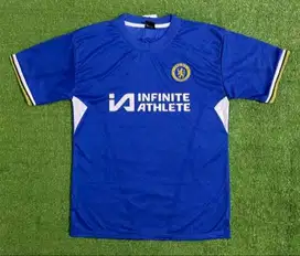 Jersey kaos baju futsal chelsea blue