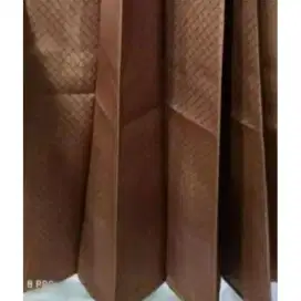 Gorden plisket / gorden satin wajik