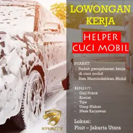 Lowongan Helper Cuci Mobil (Washer)