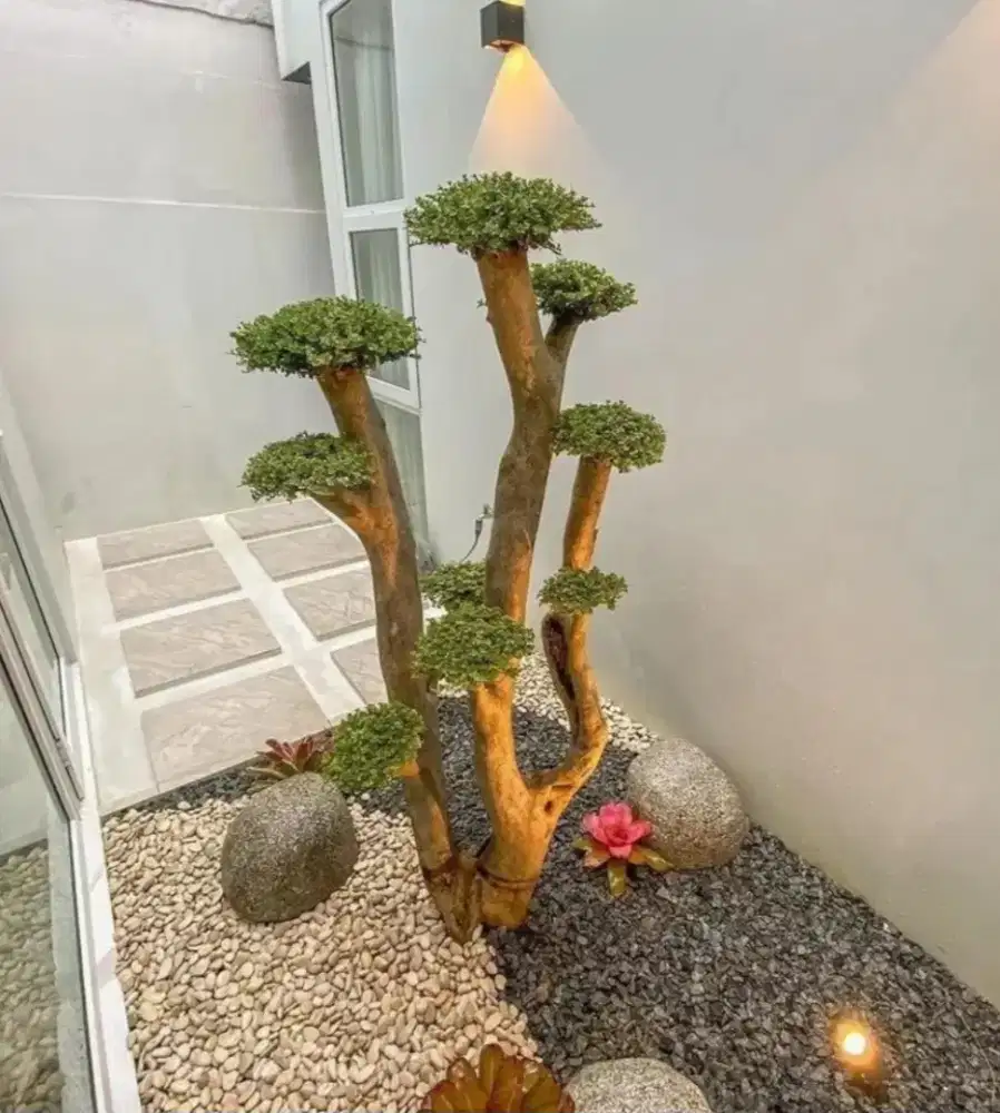 Pemasangan taman kering