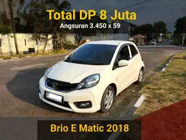 Kredit DP 6 juta. Bisa tenor 5 tahun, Brio E AT 2018