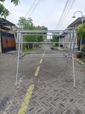 Jemuran lipat aluminium Jumbo