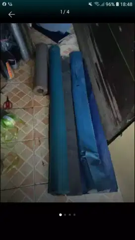 Cocok.utk usaha tas dll se paket 4 roll bhn plastik lapisan tas dll