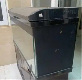 Aquarium Boyu fullset kabinet akuarium hitam Second
