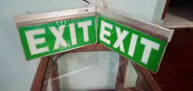 SIGN EXIT LAMPU PETUNJUK EXIT SIGN