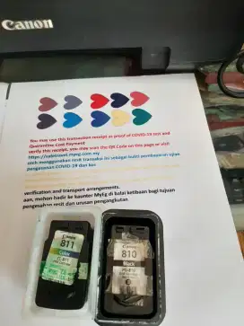 Printer canon ip2770 siap, cartridge normal dan full tinta