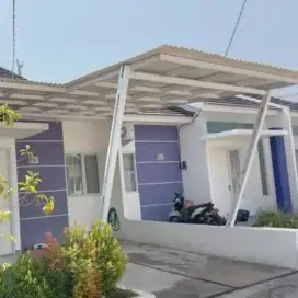 Kanopi rangka baja ringan