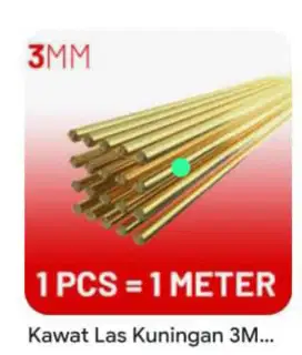 Kawat las kuningan 3mm