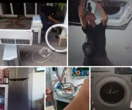 JASA SERVICE AC,KULKAS & MESIN CUCI